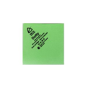 LAVETTE DOTTY microfibre verte 160GR/M² 40x40CM sachet de 5