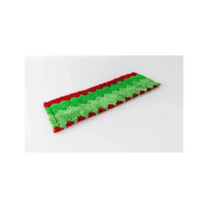 BANDEAU TRICOMPOSITION à poche et languette vert et rouge 15x45CM sachet de 5