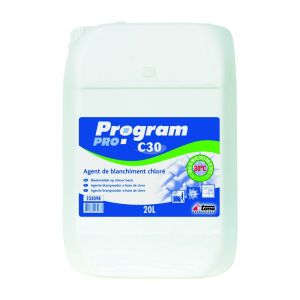 PROGRAM PRO C30 agent blanchissant chloré 20L