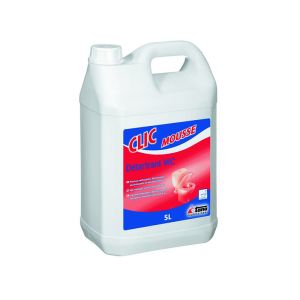 CLIC MOUSSE nettoyante détartrante désodorisante WC 5L x2