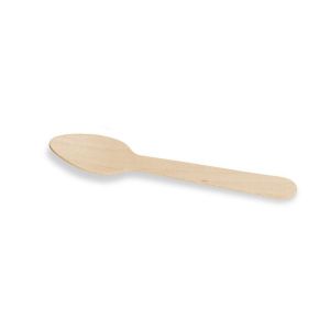 CUILLERES SERVIPACK bois à dessert 110x25MM 100x 25 sachets