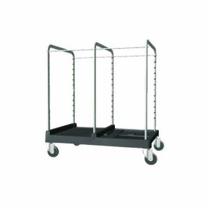 CHARIOT DE MENAGE ORIGO 300HH nu pour personnalisation avec frein et roues 125MM