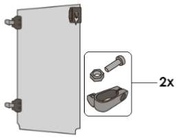 PANNEAU PORTE pour chariot Origo 300 40x0,4x75CM