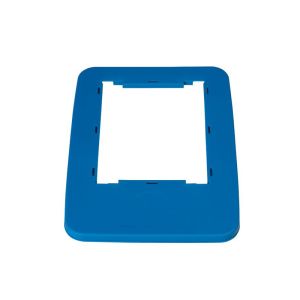 CADRE COUVERCLE MIX&MATCH bleu pour collecteur de tri 60 et 80L