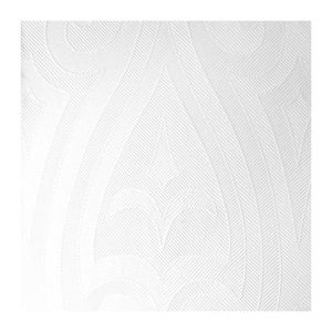 SERVIETTE ELEGANCE Lily blanche 40x40CM 40 x 6 paquets
