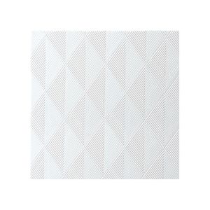 SERVIETTE ELEGANCE Crystal blanc 48x48CM 40 x 6 paquets