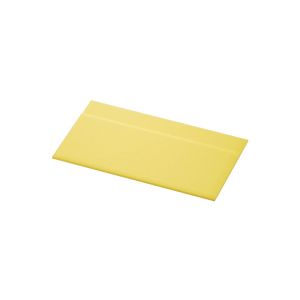 SERVIETTE OUATE jaune 33x32CM 1 pli pliage décalé 750 x6 soit 4500 serviettes
