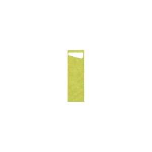 SACCHETTO SLIM kiwi avec serviette Dunisoft blanche 20x40CM 60 x 4 paquets