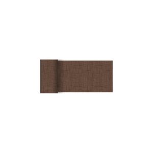 CHEMIN DE TABLE DUNICEL LINNEA noisette 0,15x20M x6 rouleaux