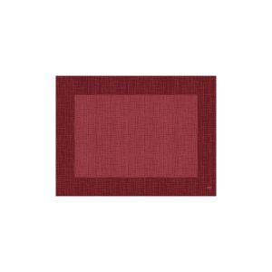 SET DE TABLE DUNICEL Linnéa bordeaux 30x40CM 100 x 5 paquets