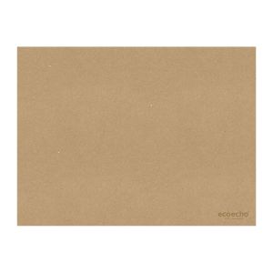 SET DE TABLE PAPIER ECO recyclé marron 30x40cm x1000 sets