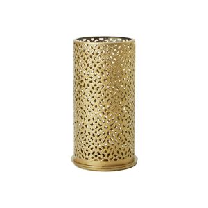 BOUGEOIR BLISS en métal or 140x75MM x4