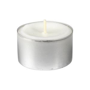 BOUGIE RECHAUD blanche 39MM 8 heures 100 x 2 sachets