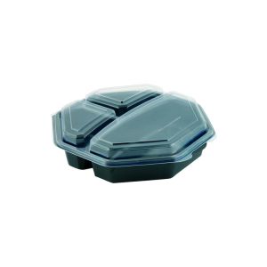 BOITE OCTAVIEW noire crystal plat chaud 1,09L 230x230x60MM x 160