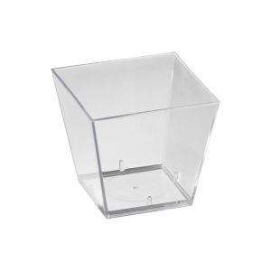 VERRINE CARRE chrystal 47x47 x45  6CL 100 x 6 sachets