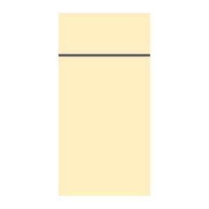 SERVIETTE DUNILETTO DUNILIN crème 40x48CM 46 x 4 paquets