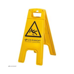 PANNEAU DE MAINTENANCE jaune attention sol glissant l'unité