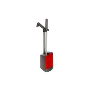 COMBINE WC brosse   socle rouge et anthracite l'unité