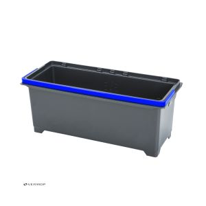 BOITE pour chariot de ménage EQUIPE bleu avec anse 10L