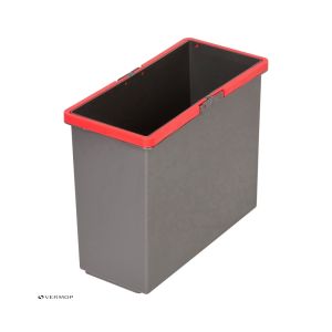 SEAU pour chariot de ménage SHOPSTER rouge avec anse 8L