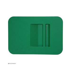 COUVERCLE sac à linge vert pour chariot de collecte de linge