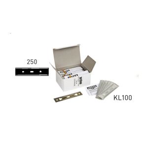 LAME de rechange grattoir pour TRIM en étui plastique 10CM x10