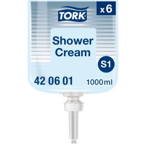 SAVON LIQUIDE S1 corps et cheveux bleu 1000 doses 1L x6