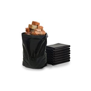SAC GRAVATS A SOUFFLETS noir 120µ 5 x 10M 10 x 10 paquets