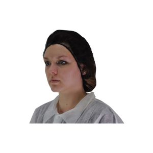 FILET A CHEVEUX noir résille en nylon 61CM sachet de 100