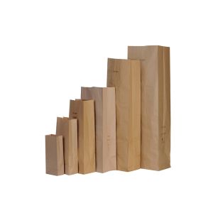 SAC PAPIER 1 FEUILLES kraft écru 6L sans impression x250