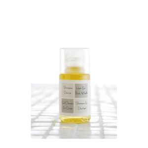 FLACON DE GEL cheveux et corps jaune transparent 20ML x400