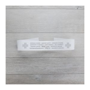 BANDE WC en papier blanc x2000