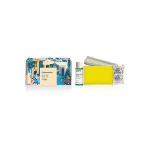 KIT VAISSELLE DE BIENVENUE éponge, sac poubelle, dose et produit vaisselle x14 kits