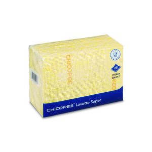 LAVETTE PLUS jaune 43x36CM x25