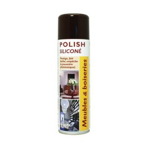 NETTOYANT POLISH siliconé entretien mobilier aérosol 0,5L x3