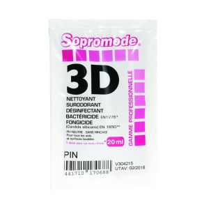 NETTOYANT 3D désinfectant sur virus enveloppés senteur pin 20MLx 250