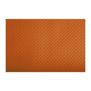 SET DE TABLE PAPIER GAUFRE orange 30x40CM barquette x 500