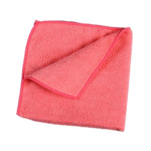 LAVETTE T200 microfibre économique pour surfaces rouge 40x40CM x10
