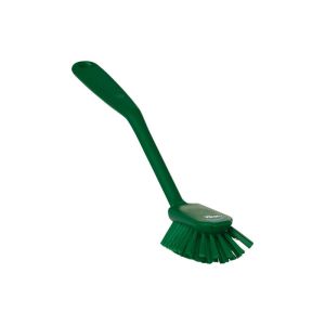 BROSSE A VAISSELLE vert fibre médium 280MM