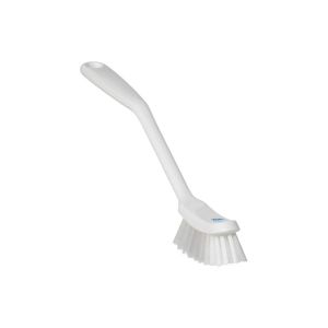 BROSSE A VAISSELLE blanche fibre médium 290MM