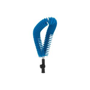 BROSSE FLEXIBLE dépoussièrage bleu fibre médium 510MM