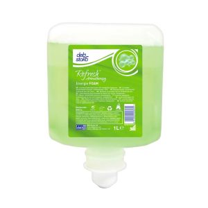 REFRESH ENERGIE FOAM mousse lavante citron coriande mains et corps 1L x6