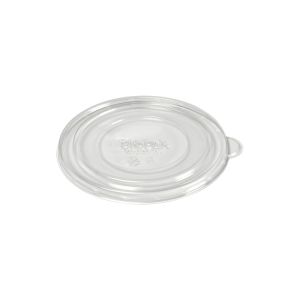 COUVERCLE BOITE RONDA WIDE+ transparent 0.5/0.7L 50 x5 paquets soit 250