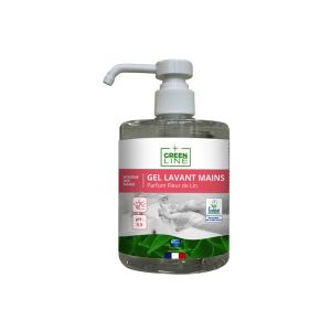 GEL LAVANT MAINS parfum fleur de lin 0.5L x6