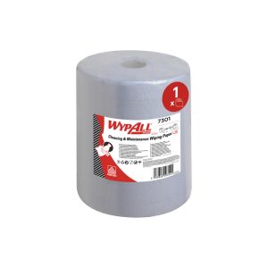 ESSUYEUR L20 bleu 2 plis 38x33CM pour ateliers bobine 500 formats