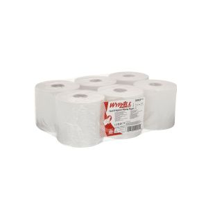 ESSUYEUR REACH PLUS L10 blanc dévidage central 38x18,5CM 1 pli 630 formats x6
