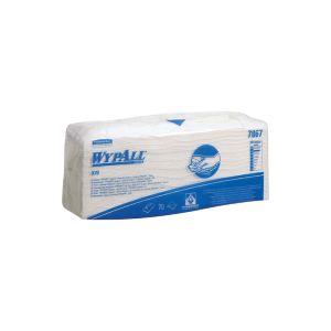 CHIFFON X70 blanc 1 pli 38x43CM système Proman 70 x 6 pochettes