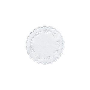 DESSOUS DE VERRE ouate ROMANCE blanc multiplis diamètre 9CM 250 x8 paquets soit 2000