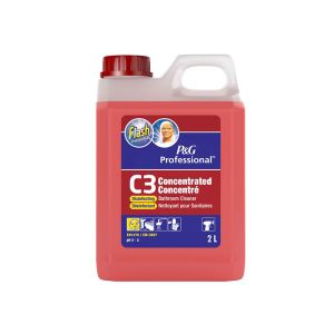 C3 CONCENTRE nettoyant désinfectant sanitaires concentré 2L x2