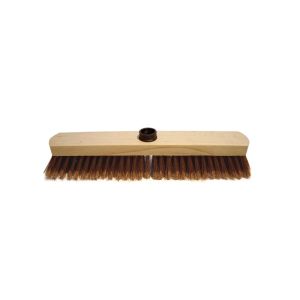 BALAI 37,5CM semelle bois marron à douille vinyl 37,5CM